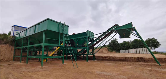 Foundation Free Mobile Soil Mixing Plant 90KW For Railway Projects