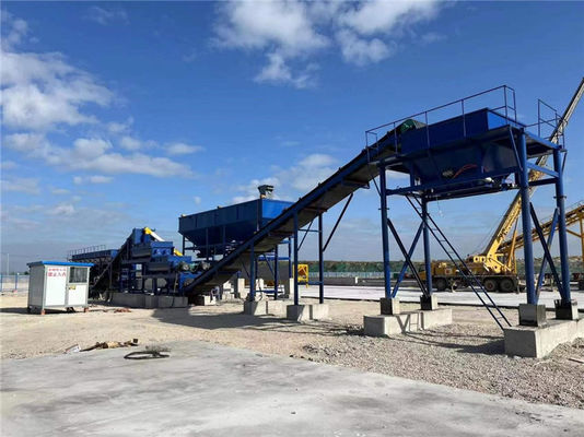 Automatically Stabilized Soil Mixing Plant With PLC Control System