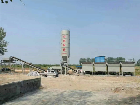 155KW Automatic Stabilized Soil Mixing Plant Computerized Measuring