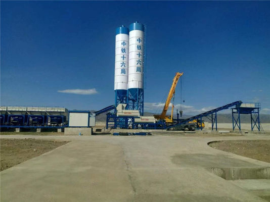 320KW Stabilized Soil Mixing Station Secondary Mixing Superposition Type