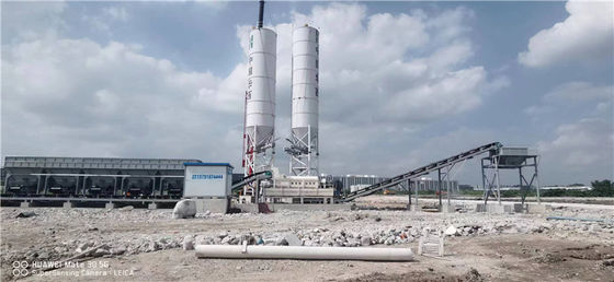 Airport Construction Stabilized Soil Mixing Station 125KW To 200KW