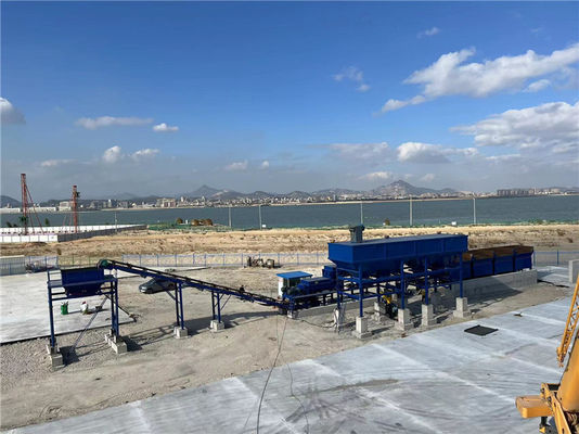 Highly Efficient  Stabilized Soil Mixing Plant With Horizontal Cement Silo