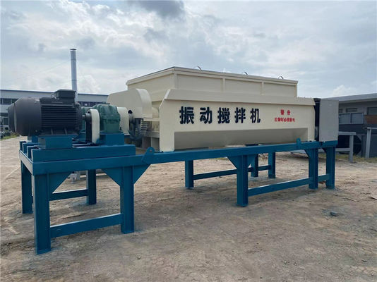 Stabilized Soil Batching Plant Parts Horizontal Mixer Machine Vibrating Type  55KW×2