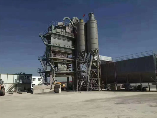 Airport Construction Stationary Asphalt Mixing Plant  40t/H With Dust Collection System