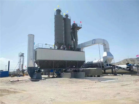 Highway Construction Stationary Asphalt Mixing Plant Bitumen Hot Mix Plant 360KW