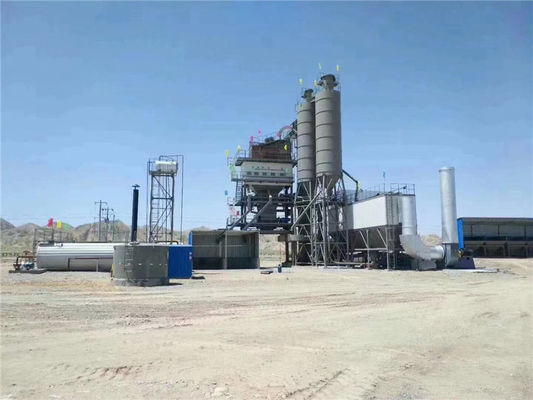 High Accuracy Stationary Asphalt Mixing Plant 160t/H For Municipal Roads Construction
