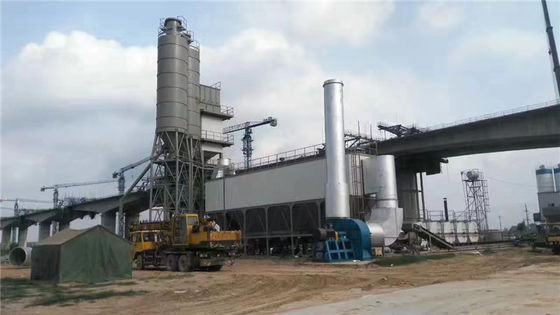 40-400TPH Asphalt Batch Mix Plant With Hot Aggregate Bin Fully Automated