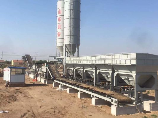 Electric Stabilized Soil Mixing Plant In Municipal Road Projects