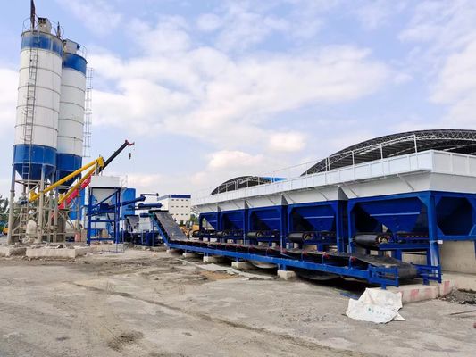 Continuous Batch Stabilized Soil Mixing Plant For Highway Construction