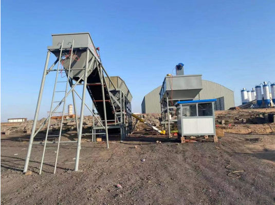 Mining Mobile Portable Water Stabilized Mixing Station Without Foundation