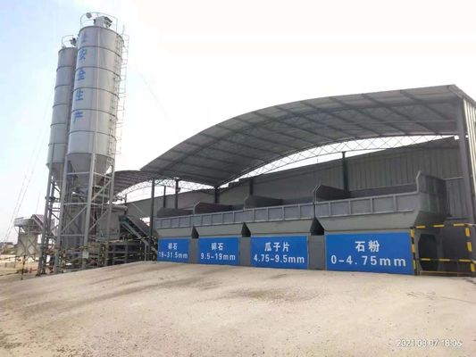 WDJ300/400/500/600 Mobile Soil Mixing Plant Convenient Maintenance