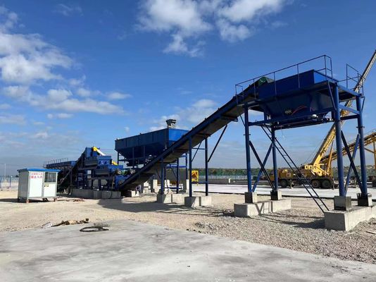 Low Energy Consumption Electric Stabilized Soil Mixing Plant For Highway